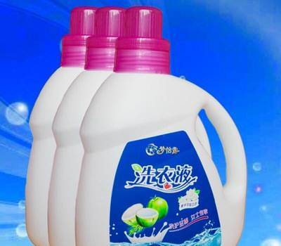 批發廠家低價直銷2KG夢怡露薰衣草香洗衣液，深層潔凈護手桶裝，洛陽日用品與母嬰用品供應